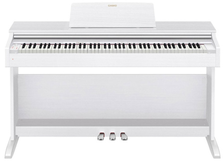AP-270WE Celviano Цифровое фортепиано с банкеткой, белый цвет. Casio