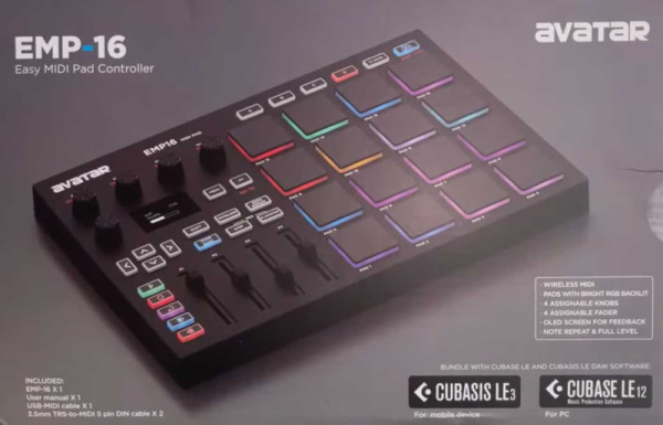 EMP-16 MIDI контроллер, Avatar