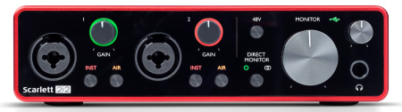 Scarlett 2i2 3rd Gen USB интерфейс. FOCUSRITE