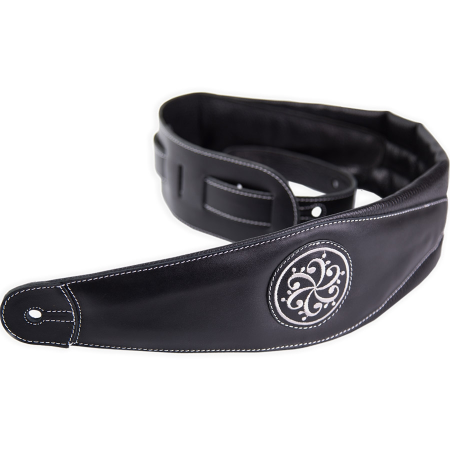 Leather Strap - кожаный ремень для бас-гитары. Darkglass