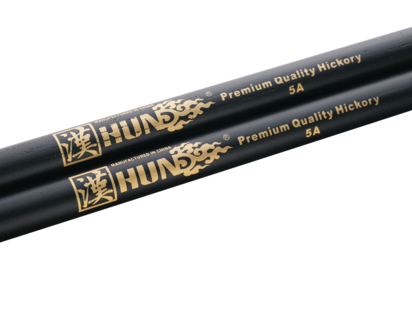 1010100201045 B&G 5A Барабанные палочки, орех гикори, чёрный, HUN