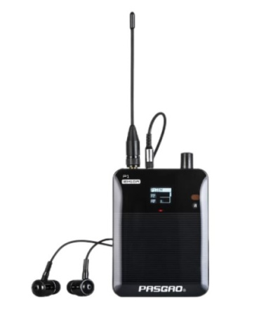 P1-IEM10 Стереосистема персонального мониторинга аналоговая (650-675Mhz). Pasgao
