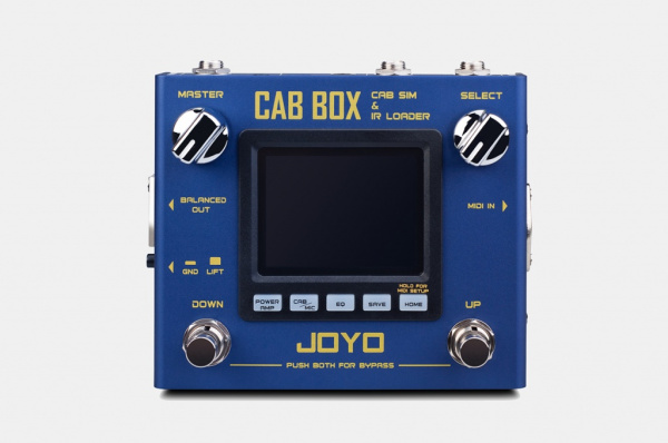R-08-CAB-BOX-IR-SIM Педаль эффектов эмулятор гитарного кабинета, Joyo