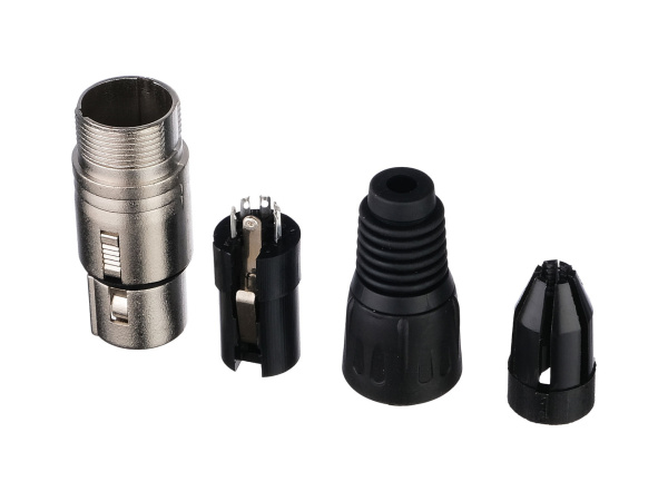 SKCA121 Разъем на кабель XLR female 5Р 5-пиновый, Soundking