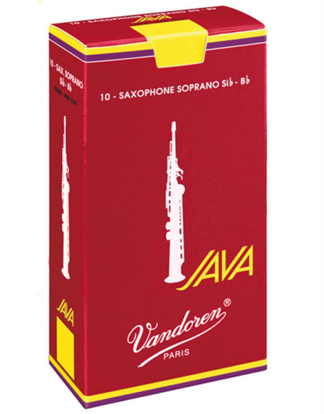 SR3025R JAVA Red Cut Трости для саксофона Сопрано №2,5 1 шт Vandoren