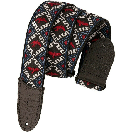 Jacquard Hootenanny Strap, Red, White & Blue Birds Ремень для гитары. PRS