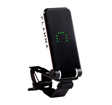 FT01-WH Тюнер на прищепке, белый, Flamma