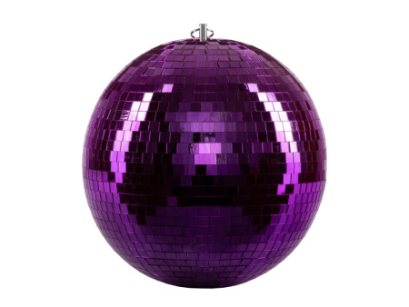 WS-MB30PURPLE Зеркальный шар, 30 см, фиолетовый, LAudio