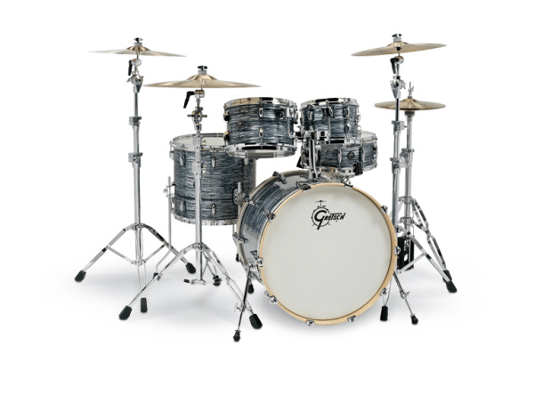 (LUT) RN2-E825-SOP Renown Барабанная установка, серебристая (3 коробки), Gretsch