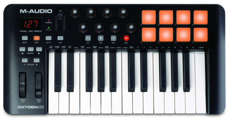 M-AUDIO OXYGEN 25 MK IV MIDI-Клавиатура, 25 клавиш