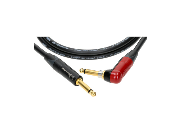 JBNRSP045 Joe Bonamassa Кабель инструментальный, прямой/угловой, Silent Plug, 4.5м, Klotz