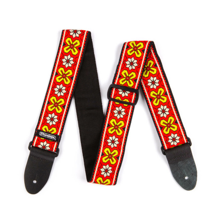 D67-03RD Jacquard Avalon Red Ремень для гитары, Dunlop