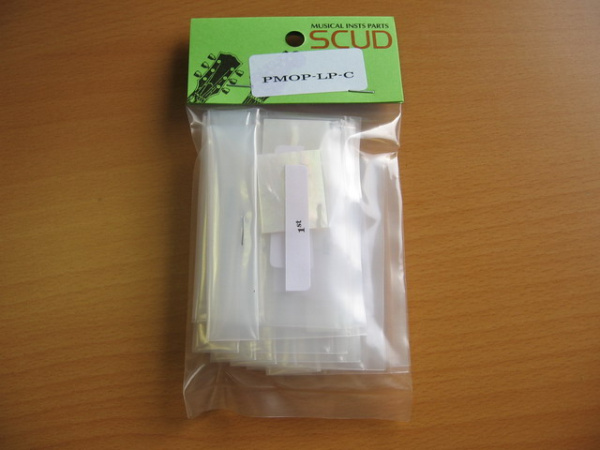 MOP-LP-C Комплект инлеев на гитару типа Les Paul Custom, перламутр. Scud (Made in Japan) GOTOH