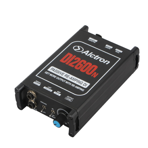 DI2600N D.I. Box Преобразователь акустического сигнала (ди-бокс), пассивный, Alctron
