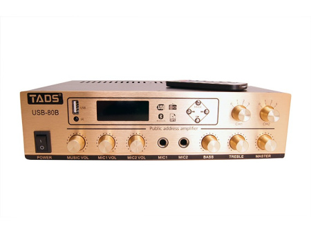 DS-80B (DS-USB-80B) Усилитель мощности, трансляционный, 80Вт, TADS