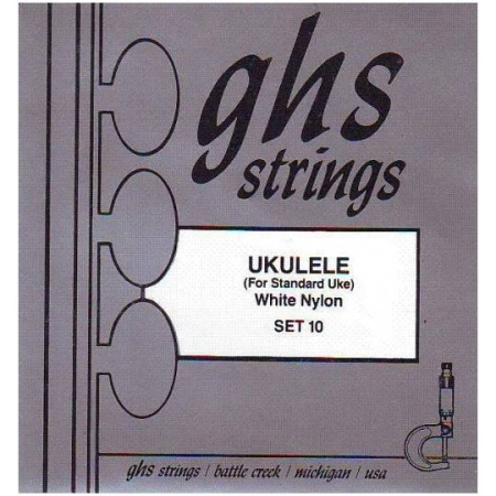 GHS 10 - струны для обычной укулеле - нейлон (.022-.028-.032-.022)