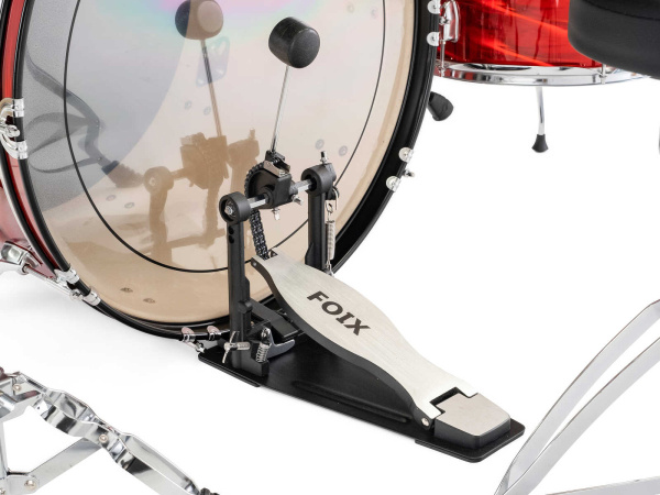 LH-21H21 Барабанная установка, красная, Foix