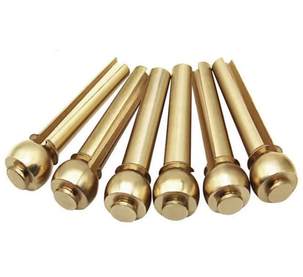 FX-01 Фиксаторы струн, медь, 6 шт, Flanger