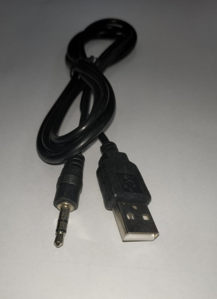 1,5м 1s Кабель USB-jack 3.5mm., длина 1,5м. SGL