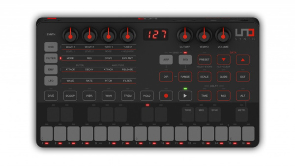 UNO-SYNTH Портативный  синтезатор, IK Multimedia