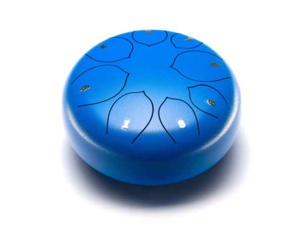 FTD-108F-BL Глюкофон, 25см, Фа мажор, синий, с чехлом и палочками, Foix