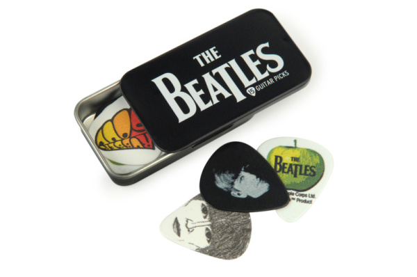 1CAB4-15BT1 Beatles Signature Logo Медиаторы в коробке, 15шт, Planet Waves.