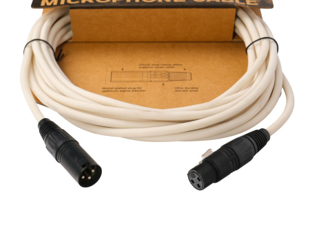 PW-CPMIC-20WH Classic Series Pro Микрофонный кабель, 6м, белый, D'Addario