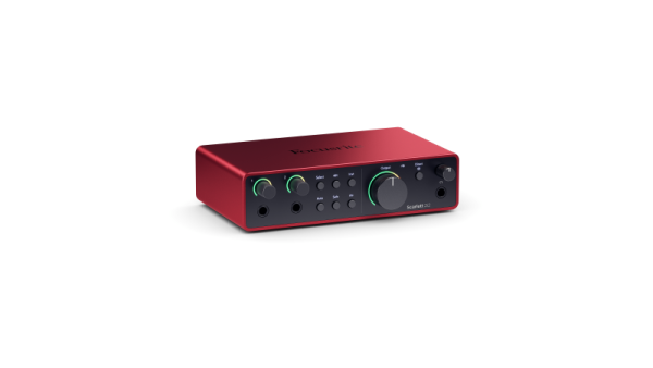 SCARLETT 2I2 4TH GEN Аудиоинтерфейс USB, 2 входа/2 выхода. FOCUSRITE 