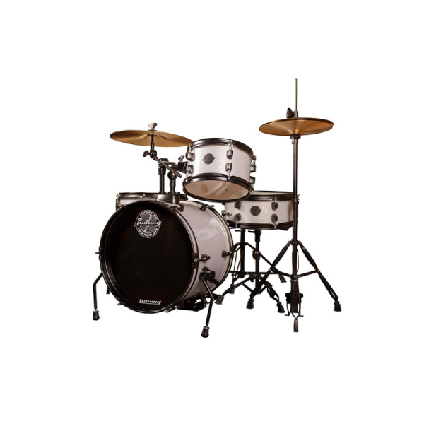 LC178X029 Pocket Kit Questlove Барабанная установка, белая, Ludwig