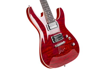 (TDN) BULLFIGHTER D-170 RD электрогитара, цвет красный, чехол в комплекте