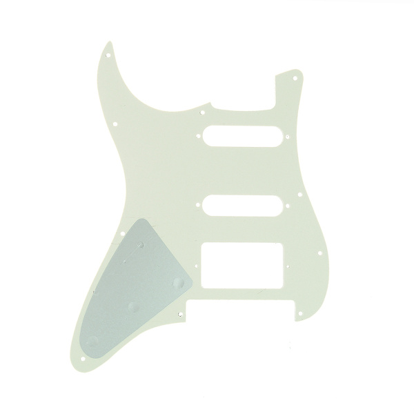 MX1380IV Защитная накладка гитары Fender Stratocaster HSS, 3 слоя, слоновая кость, Musiclily
