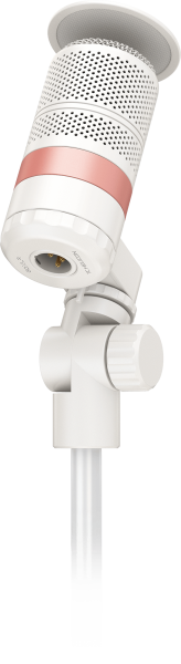 GoXLR MIC-WH Динамический микрофон со встроенным поп-фильтром, цвет: белый. TC HELICON