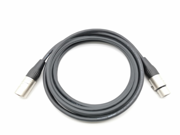 E65-XLR-M-F-1000-0 Кабель микрофонный (балансный) XLR-M-F, 10м, ZZcable