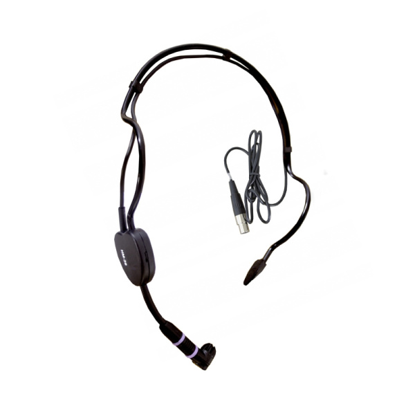 HM38 миниатюрная конденсаторная головная гарнитура, разъем мини-XLR. INVOTONE