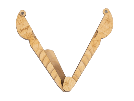 HV3 Чехол деревянный для варгана Звезда, Мастерская Глазырина