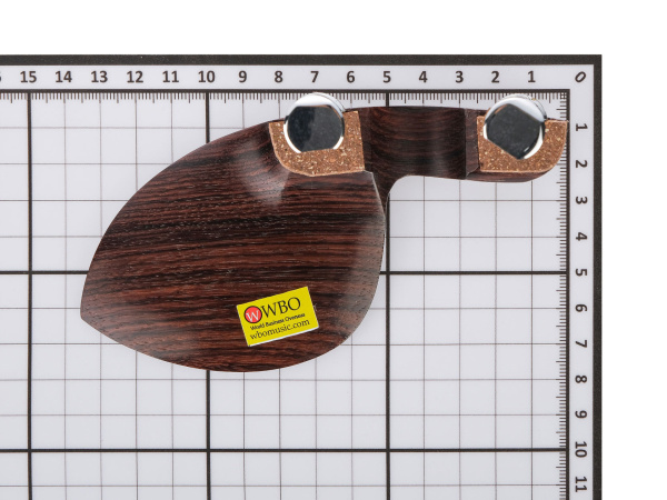 VC01Rh-4/4 Подбородник для скрипки, модель Guarneri, крепление Hill, палисандр, WBO