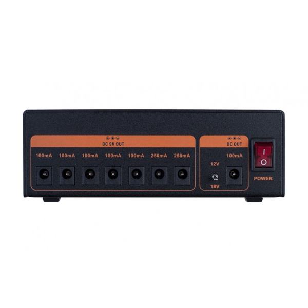JP-04 Блок питания для педалей эффектов, 7х9В+1х12/18В, Joyo