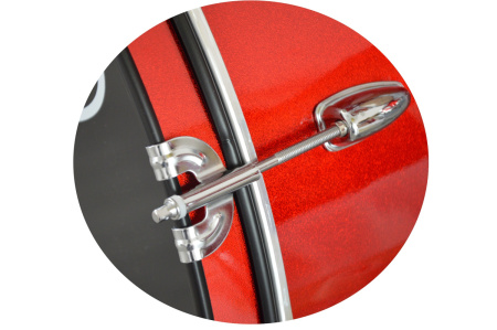 JW225-E6-MRD Барабанная установка (2 коробки), красная, TJW