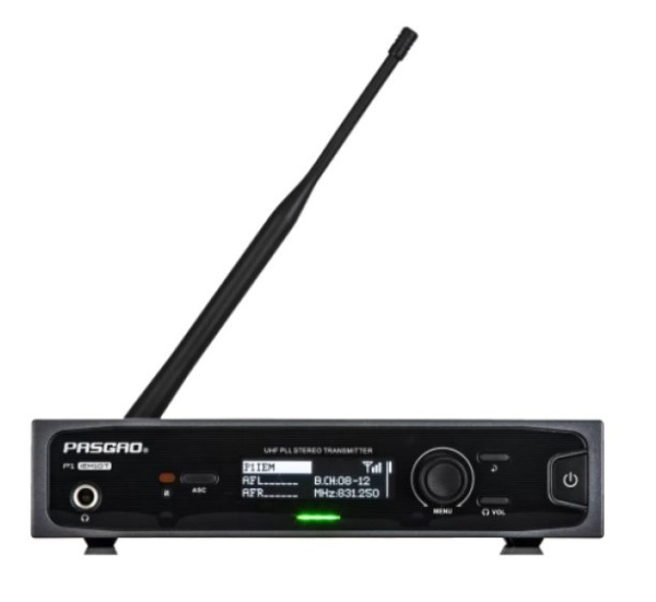 P1-IEM10 Стереосистема персонального мониторинга аналоговая (650-675Mhz). Pasgao
