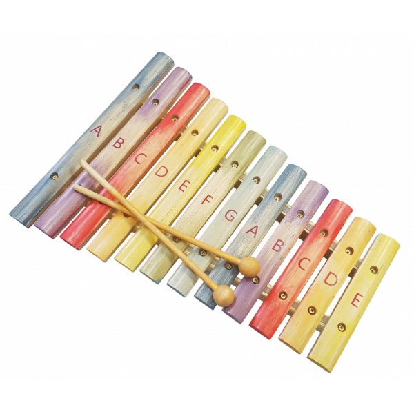 FX-12RC СЕМИЦВЕТИК - Ксилофон (12 нот), цветной. FLIGHT