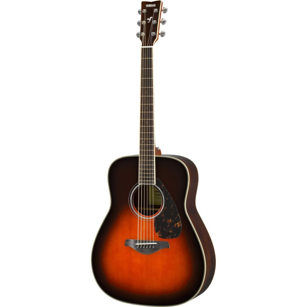 (LUT) FG830-TBS Гитара акустическая, коричневый санберст, Yamaha