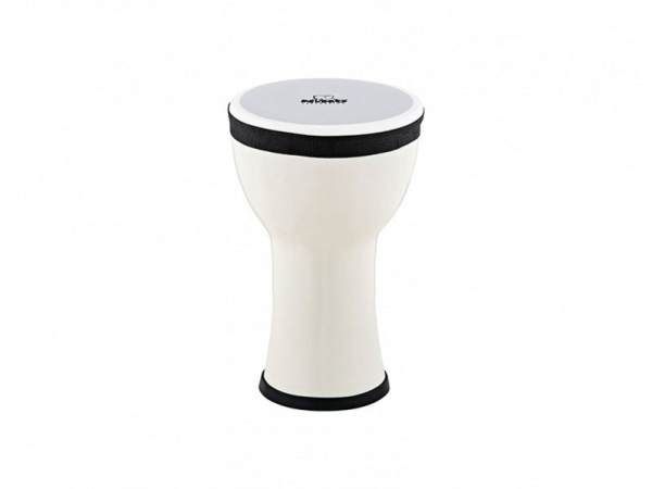 NINO-EMDJ-SN Мини джембе 6", белый, Nino Percussion