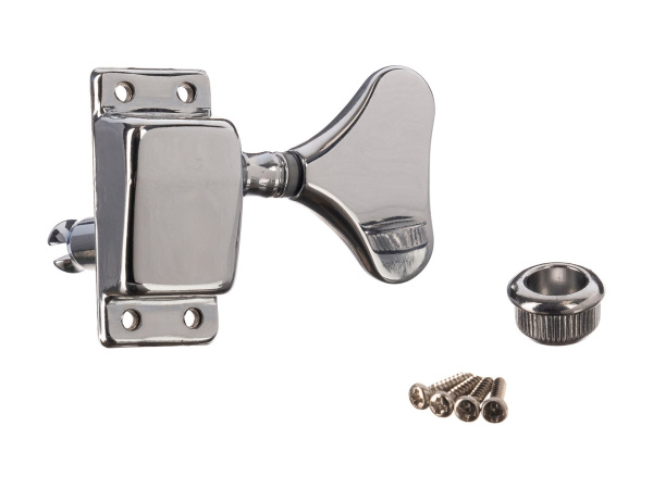 JB-120C-4L-CR Колки для бас-гитары 4л, хром, Paxphil