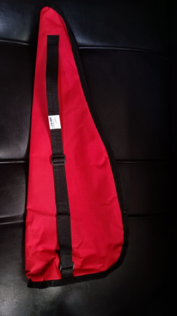 ЧУ2-Красный Чехол для укулеле сопрано, цвет красный. SOLO