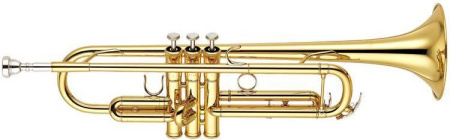 YTR-6335 труба профессиональная, в строе B из лакированной желтой латуни с мензурой ML, Yamaha