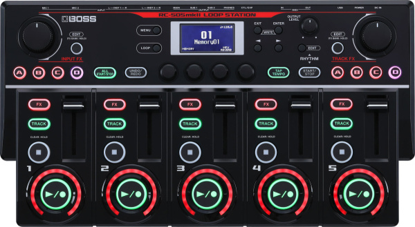 RC-505MKII настольная луп-станция. BOSS