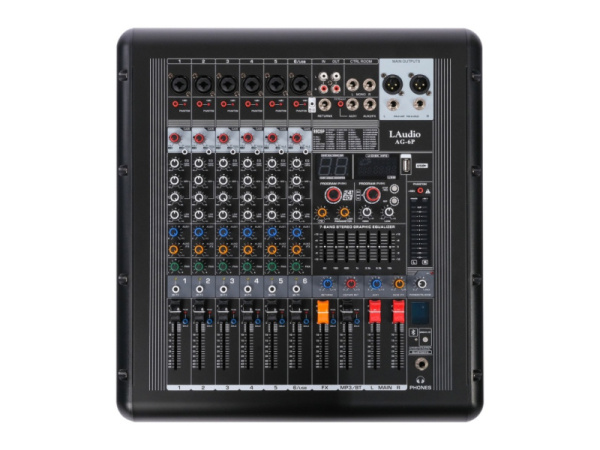 AG-6P Активный Микшерный пульт, 6 каналов, серия PRO, LAudio