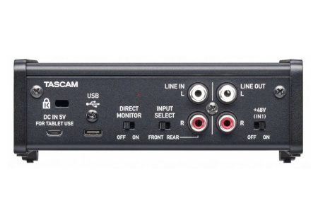 US-1x2HR USB Аудиоинтерфейс, 24 бит/192 кГц. TASCAM