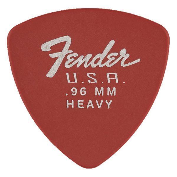 346 DURA-TONE .96 12 PK FRD медиатор 0.96 мм, цвет красный. FENDER