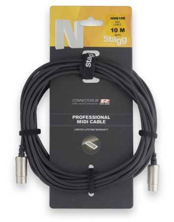 NMD10R кабель MIDI, длина: 10 м. STAGG 